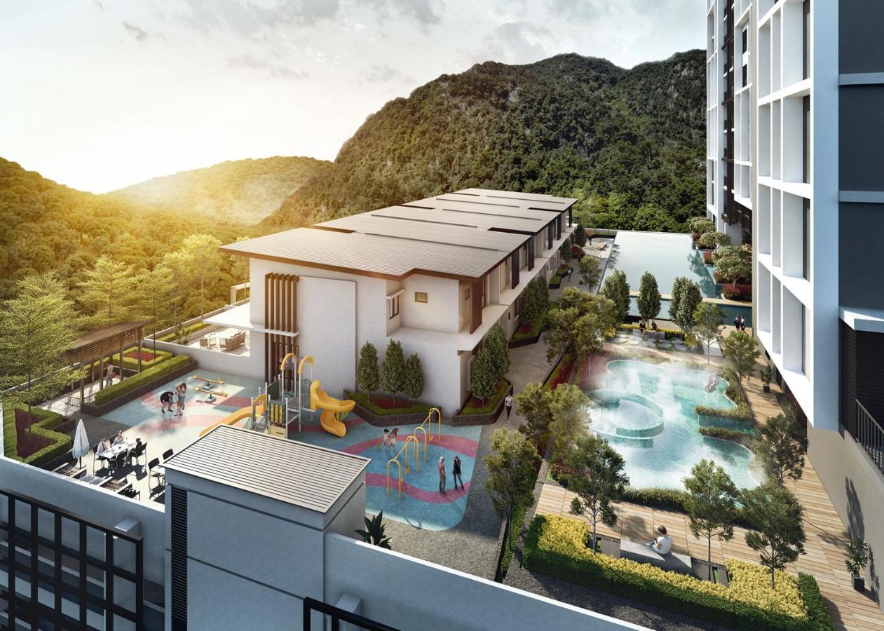 Ipoh Tambun Lost World Sunway Onsen Suites Luna 2R2B 8Paxs Exterior foto