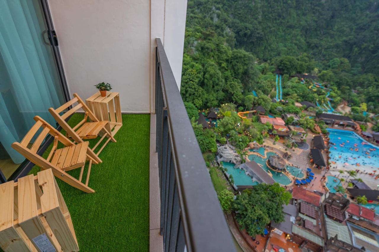 Ipoh Tambun Lost World Sunway Onsen Suites Luna 2R2B 8Paxs Exterior foto